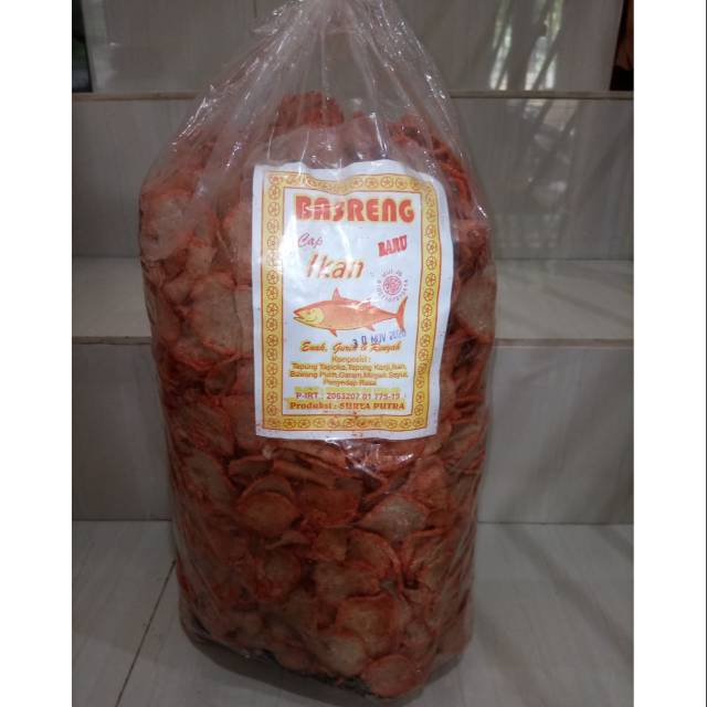 

(Khusus Gosend/Grabb)Basreng pedas Cap Ikan kemasan Ballan