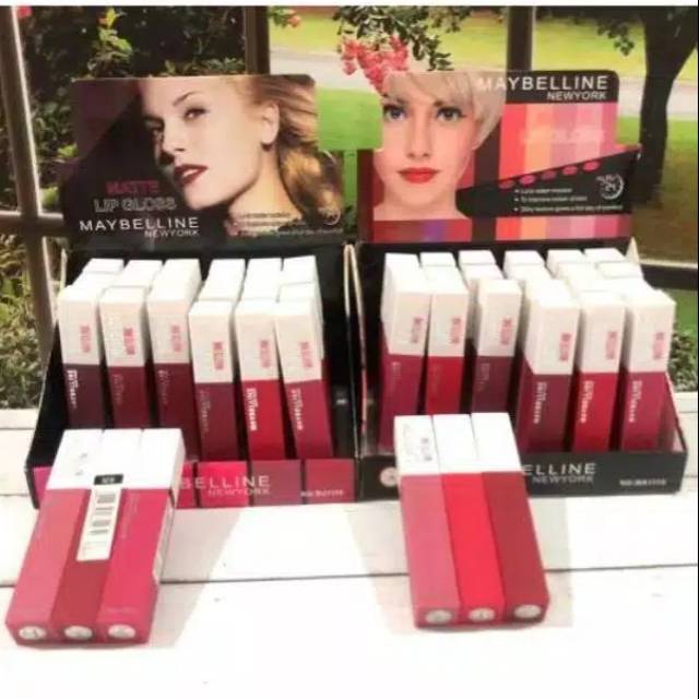 (1Bok)Lipgloss Matte Maybelline Newyork No.su1110