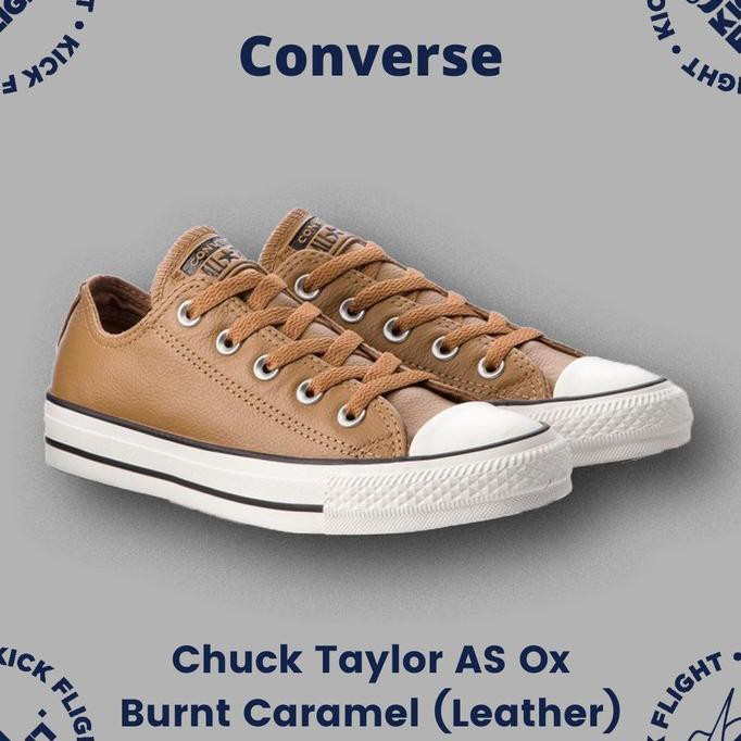 Jual Converse Chuck Taylor All Star Ox Burnt Caramel 161496C - 45 Cn57572 |  Shopee Indonesia