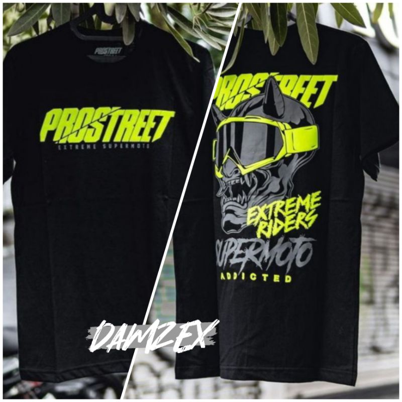 KAOS PROSTREET BAJU PROSTREET T-SHIRT PROSTREET | EXTREME RIDERS | NEW | FREE STICKER