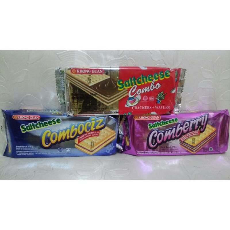 

KHONG GUAN SALTCHEESE COMBO 175 GRAM / COMBOCIZ / COMBERRY / KHONG GUAN