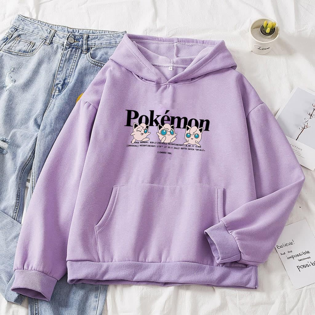 Jaket Hoodie Pokemon hoodie- Panji.flashstore