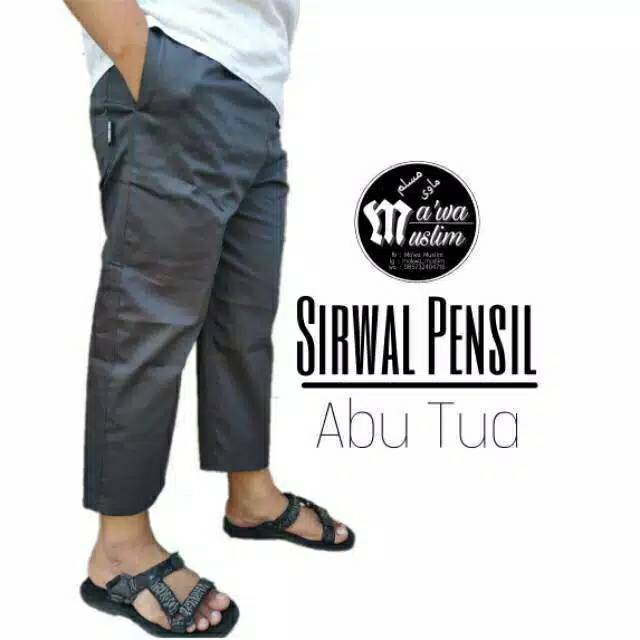 Calana Sirwal PENSIL L / XL dan sirwal classic banyak warna | Celana Cingkrang Pensil