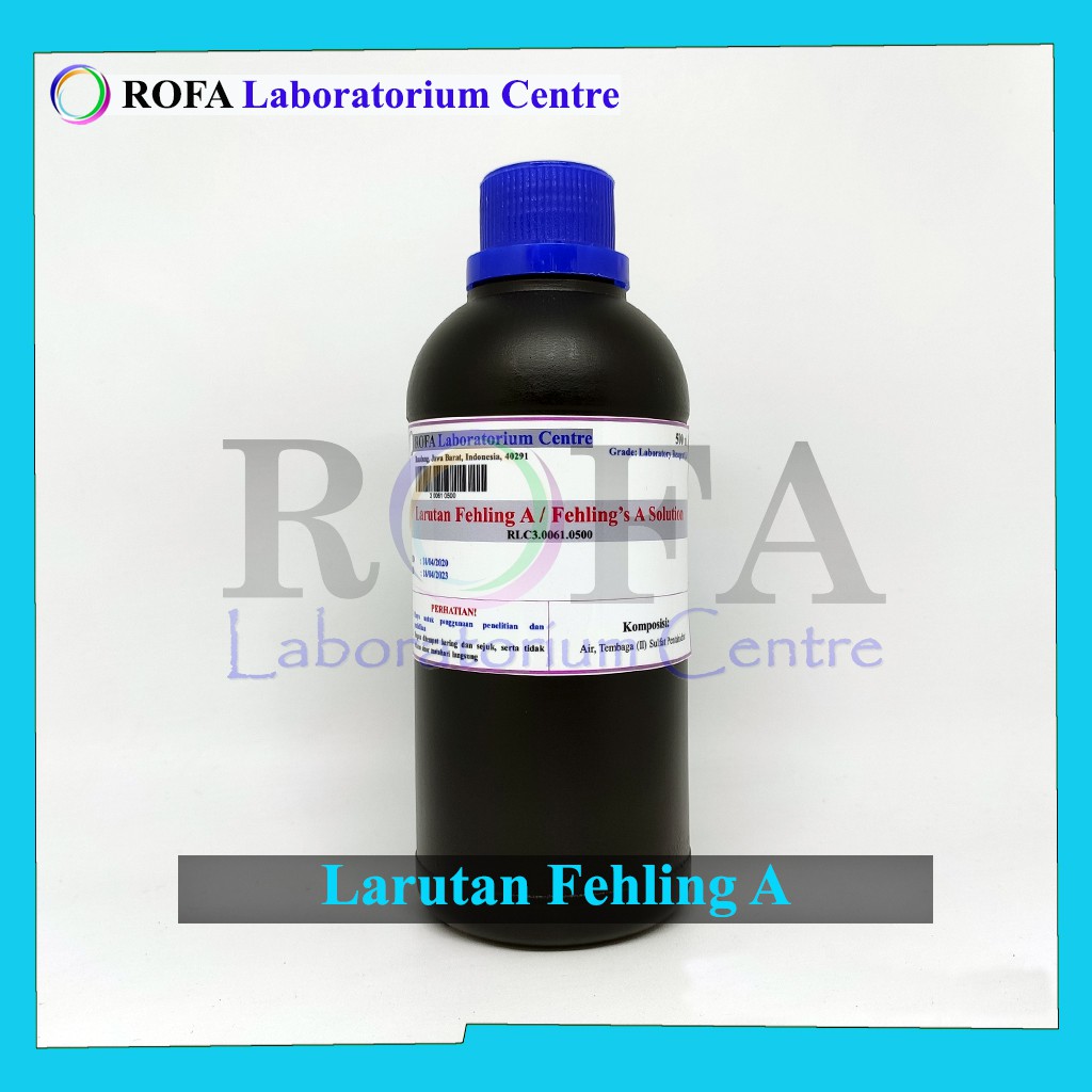 Jual Larutan Fehling A / Fehling A Solution / Reagen Fehling A