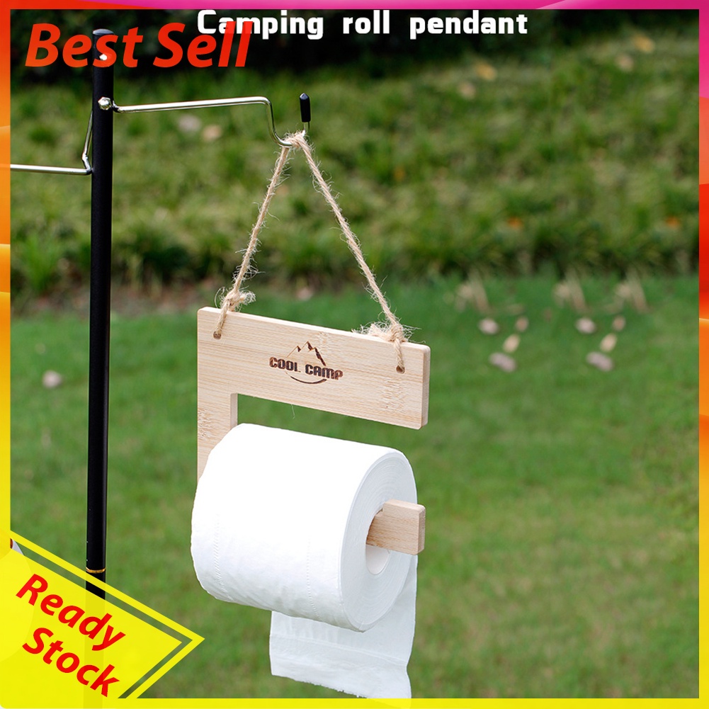 Outdoor Camping Paper Towel Rack Portable Roll Paper Napkins Storage Racks