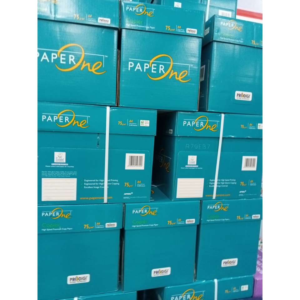 

Paper One Kertas A4 75g - Kertas HVS A4 75g