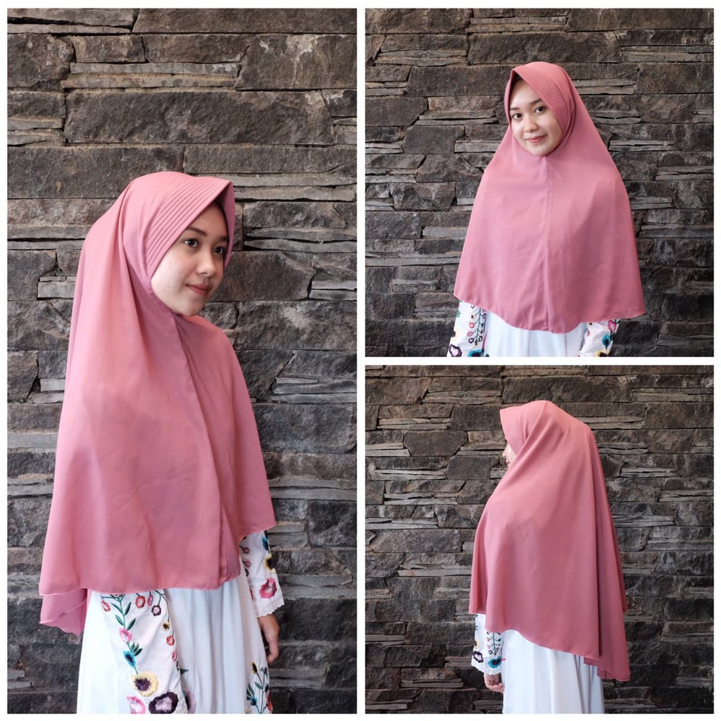 HIJAB BERGO INSTAN PET (JUMBO)