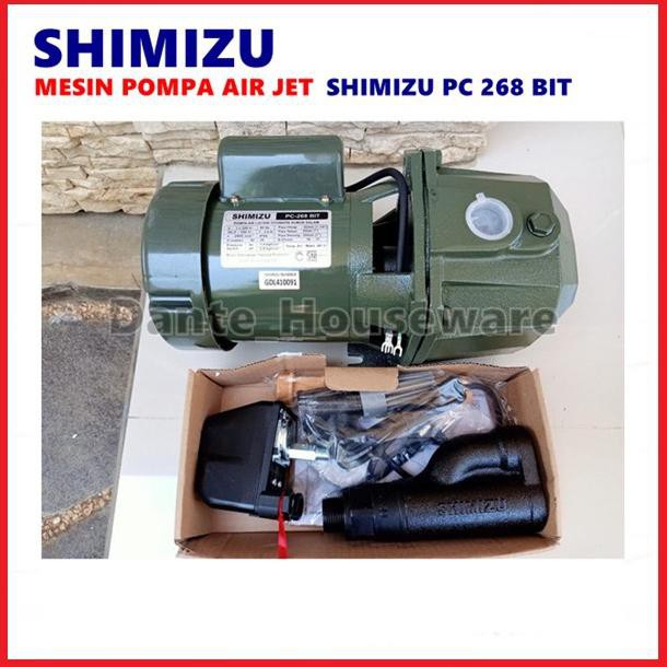 Mesin Pompa Air Jet Pump Shimizu Pc 268 Bit (Mesin Dan Mata Jet Only) Funafutiolshop
