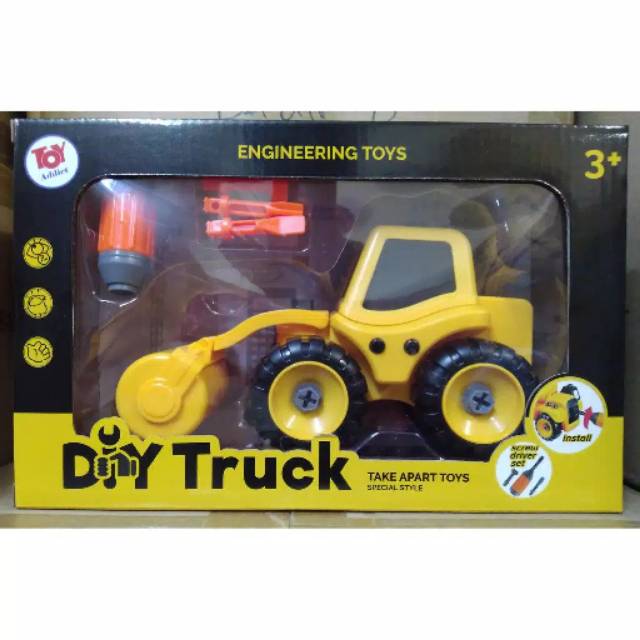 DIY Truck Engineering Toys - Compactor Truck