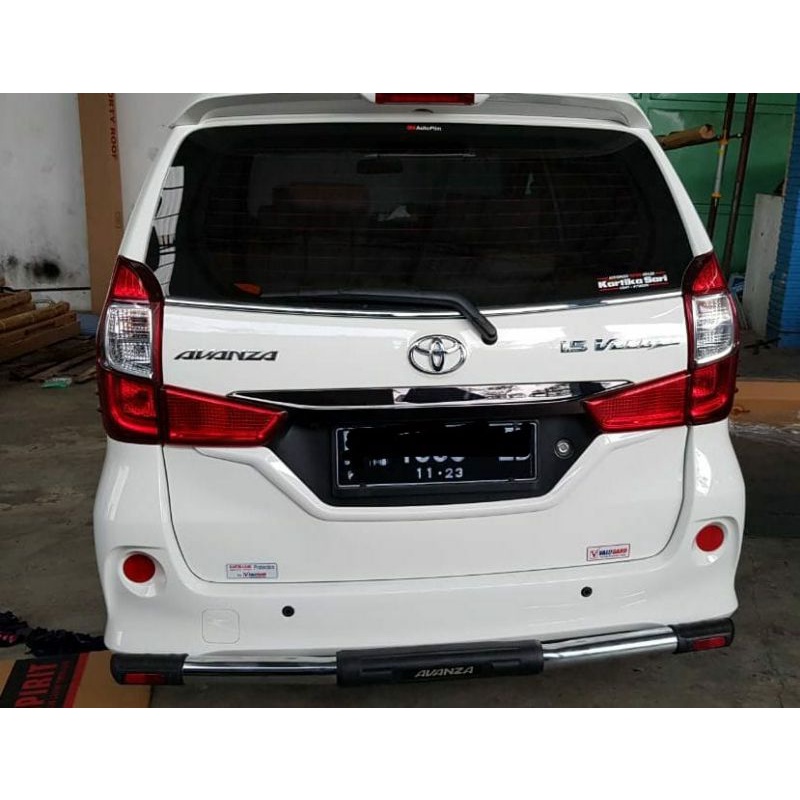 pengaman bemper bamper bumper tanduk belakang avanza lama vvti all new avanza veloz semua type E G 2