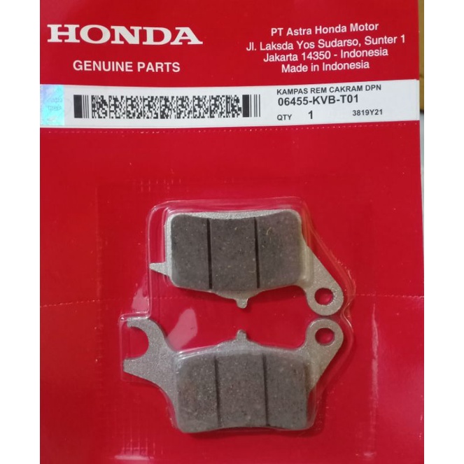 Kampas Rem Depan Beat