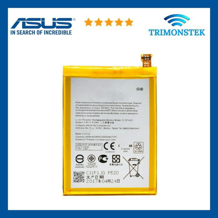 Baterai Battery Asus Zenfone 2 ZE500CL Z00D C11P1423 Original