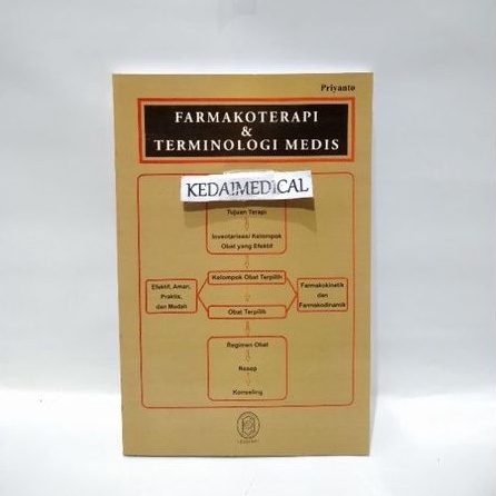 BUKU FARMAKOLOGI &amp; TERMINOLOGI MEDIS PRIYOTO TERMURAH LARIS