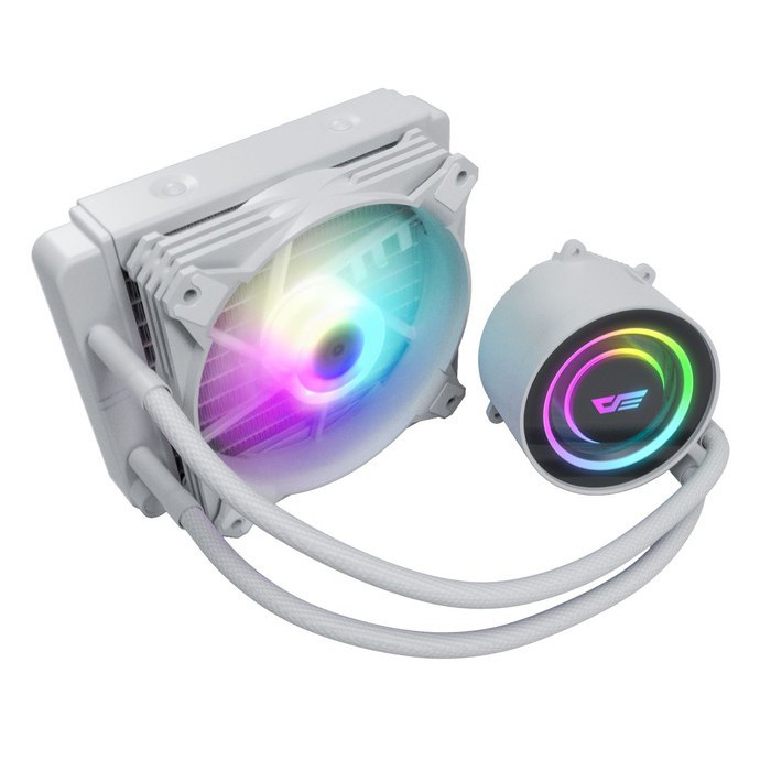 Aigo DarkFlash DX120 RGB - White Edition Liquid Cooler