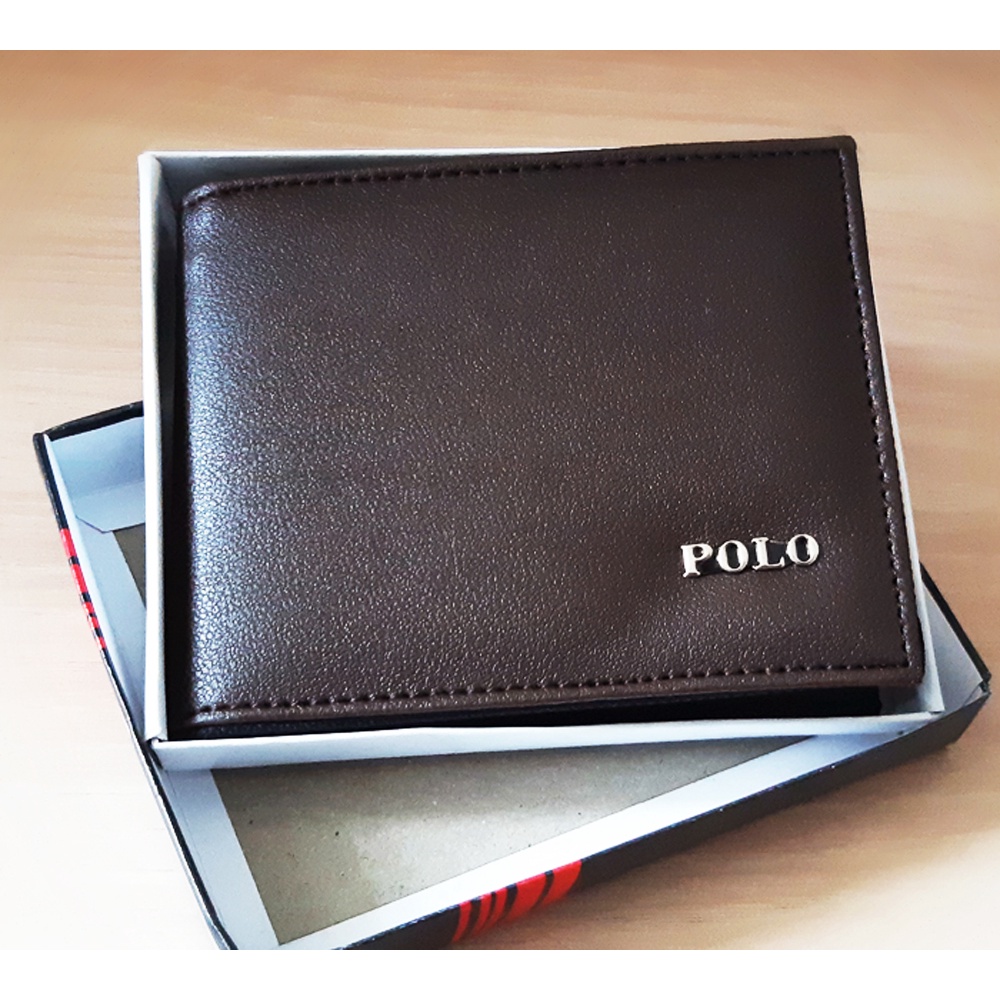 4.4 Gratis Ongkir Setiap Hari!! Dompet Pria Kulit PD200 Material Bahan Kulit Sintetik Fashion Dompet Pria Original