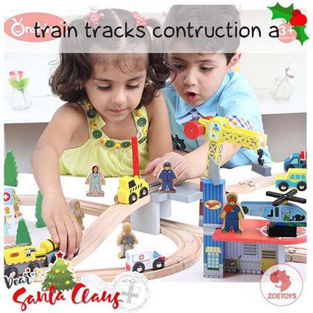 Zoetoys Train Tracks Construction A
