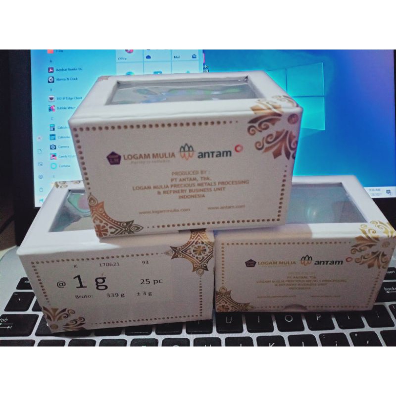 Kotak Antam Ori Antam Certyeye Box Antam Box Hartadinata