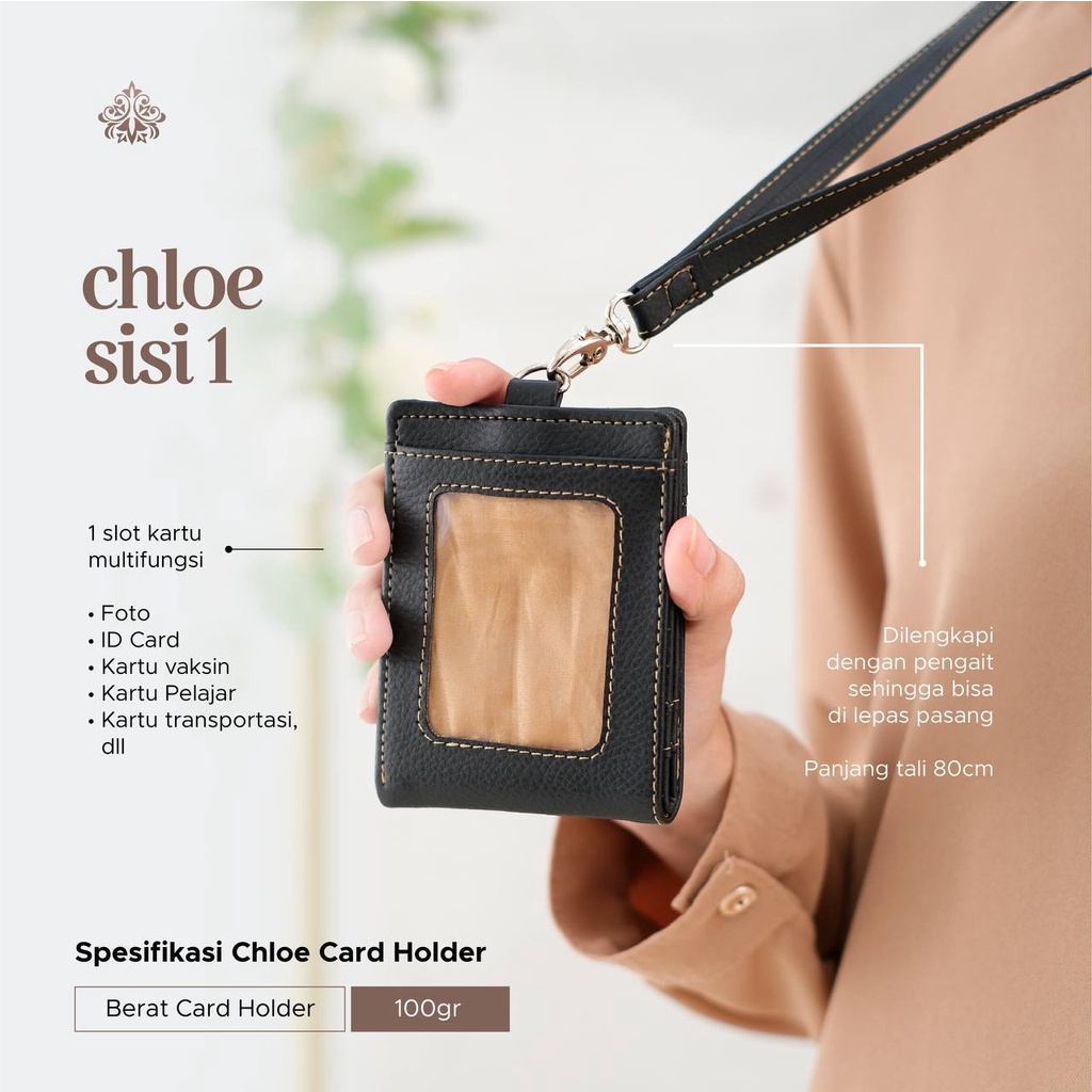 Chloe Card Holder / Kalung Name Tag