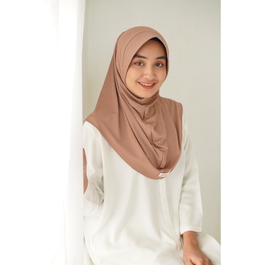 Gadis Khimar (khimar sport) Daily khimar jersey PROMO 100k dapat 3pcs-Gadis Nutella