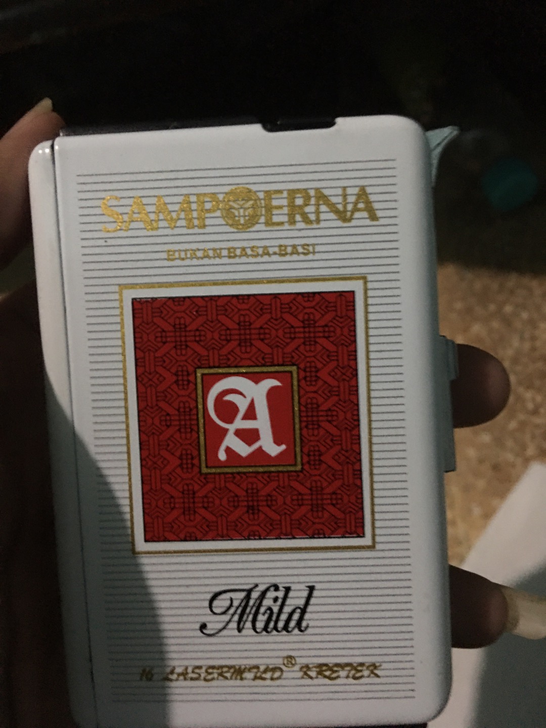 Kotak Rokok Sampoerna Mild Dan Korek Gas / Kotak Rokok Korek Gas Sampoerna Mild