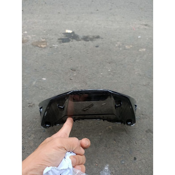 Mika stop pcx 160 tutup mika stoplamp pcx 160 kaca smoke