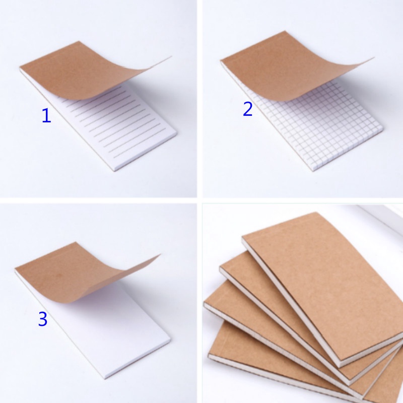 Vintage Kraft Paper Small Book Notebook Portable Small Notebook Portable Mini Writing Pad