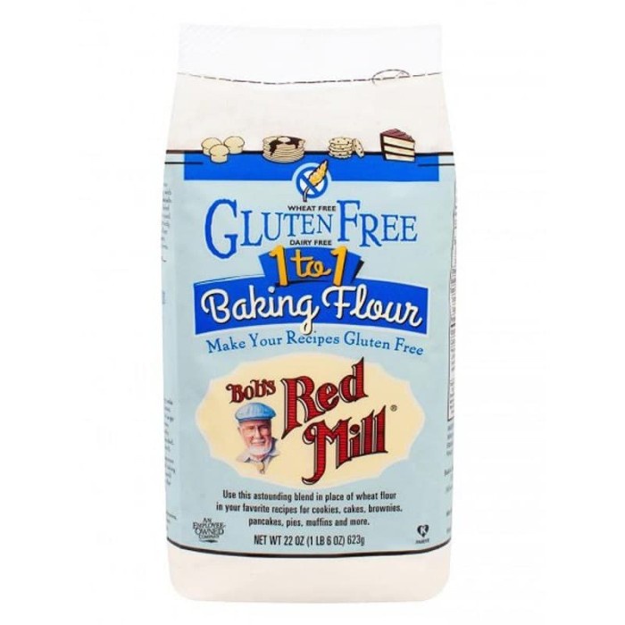 

BISA COD Bob`s Red Mill Gluten Free 1 to 1 Baking Flour - 623g Berkualitas