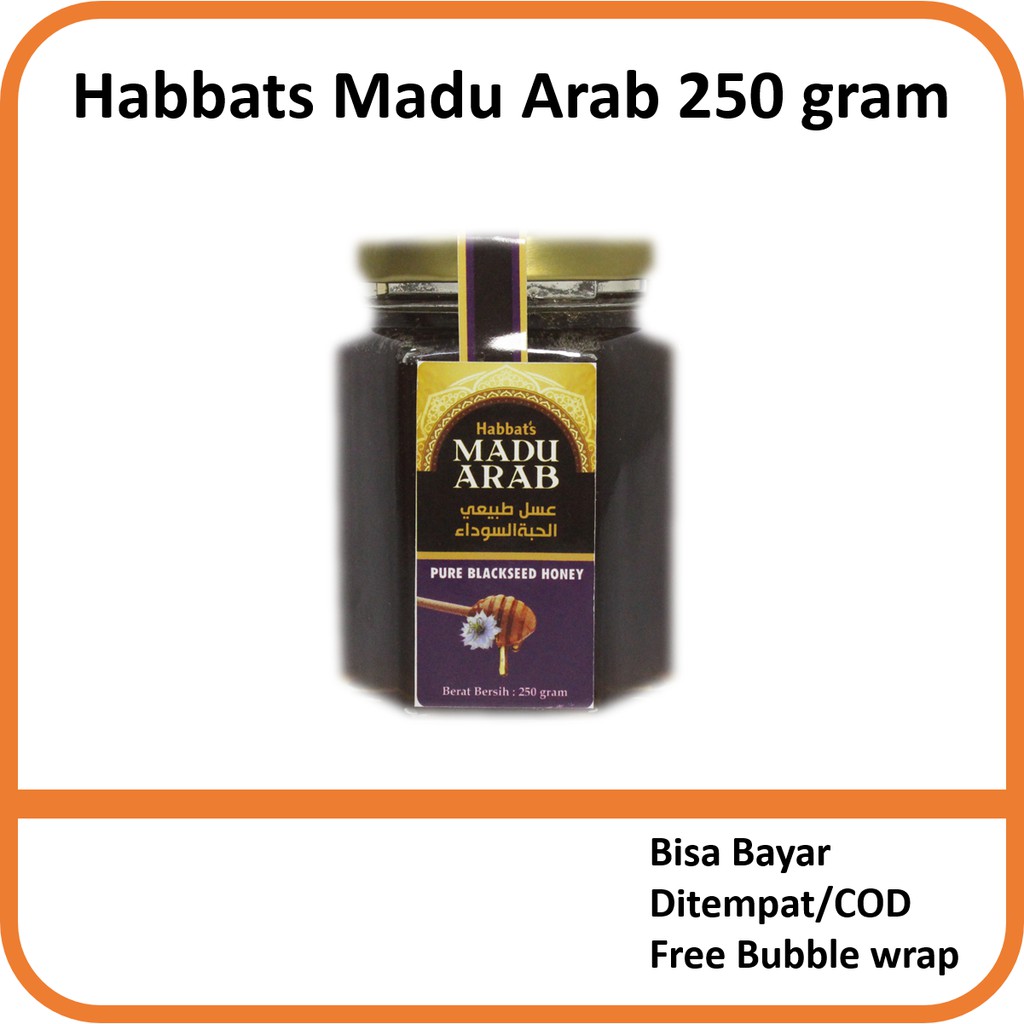 

Habbat Madu Arab Nektar Habbatussauda Suplemen Kesehatan Daya Tahan Tubuh Garansi 100% Madu Import