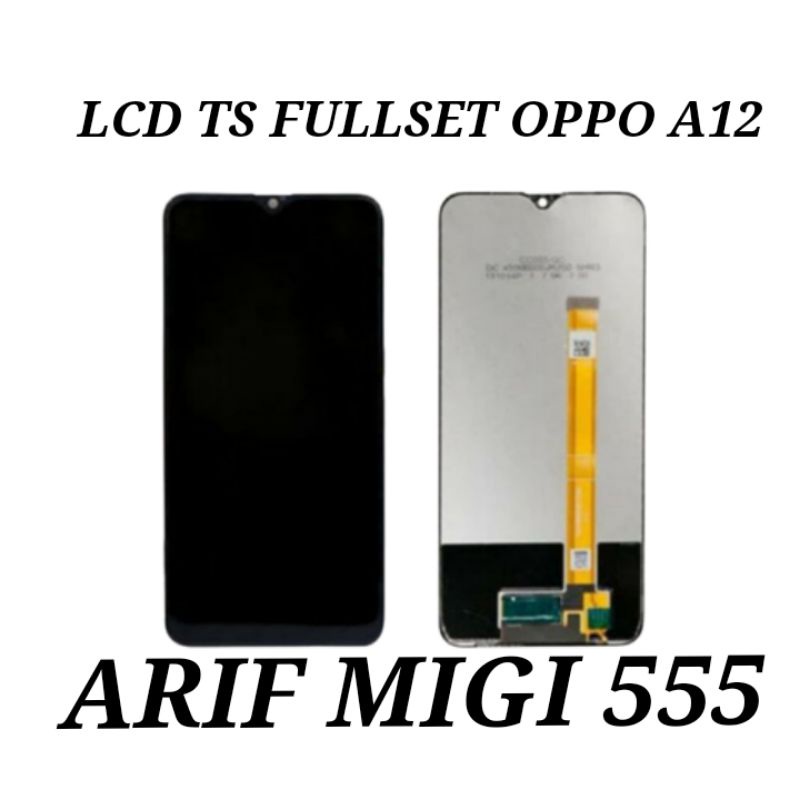 LCD FULLSET TOUCHSCREEN TS OPPO A12/A12S ORIGINAL