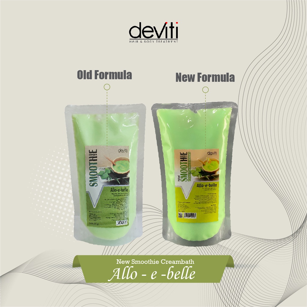 Deviti Refill Smoothie Creambath Allo E Belle Perawatan Rambut Rontok 1Kg