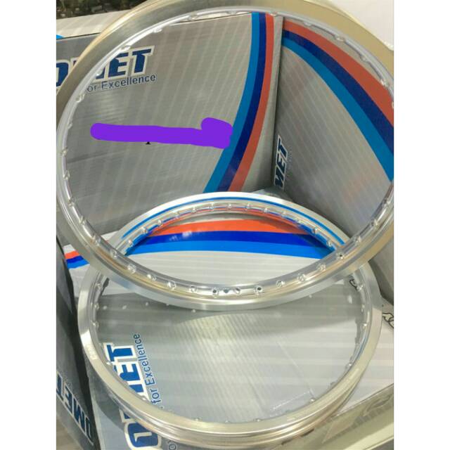 Velg Comet SET 140/160 X 17 Wm Silver (140 160 Ring 17)