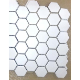  Keramik  Hexagonal  Putih