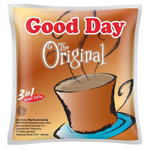 

GOOD DAY ORIGINAL COFFEE BAG 30SX20GR