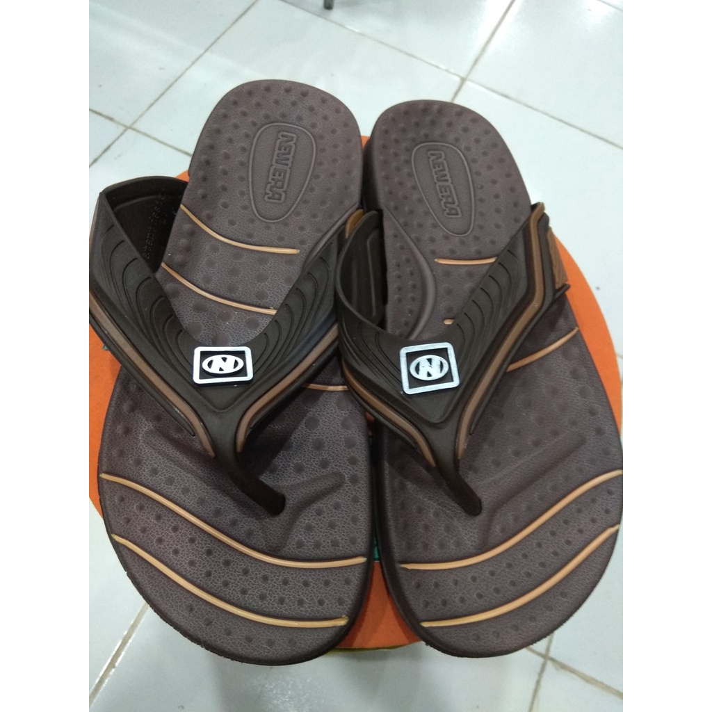 sogo Sandal Jepit Pria New Era MB E 5021 (BSR) Besar Jumbo Karet Lentur Santai Rumah Sehari-hari Ringan size 39-44