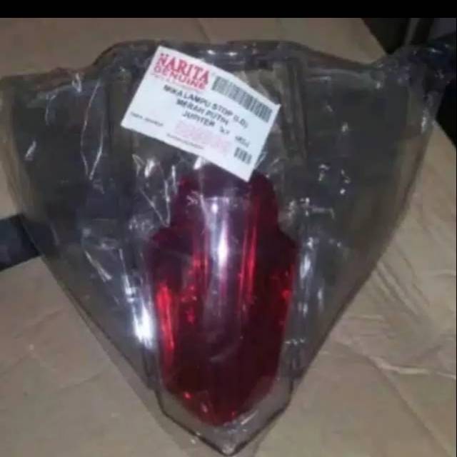 Mika kaca lampu stop belakang yamaha jupiter mx new 135 cc merah putih