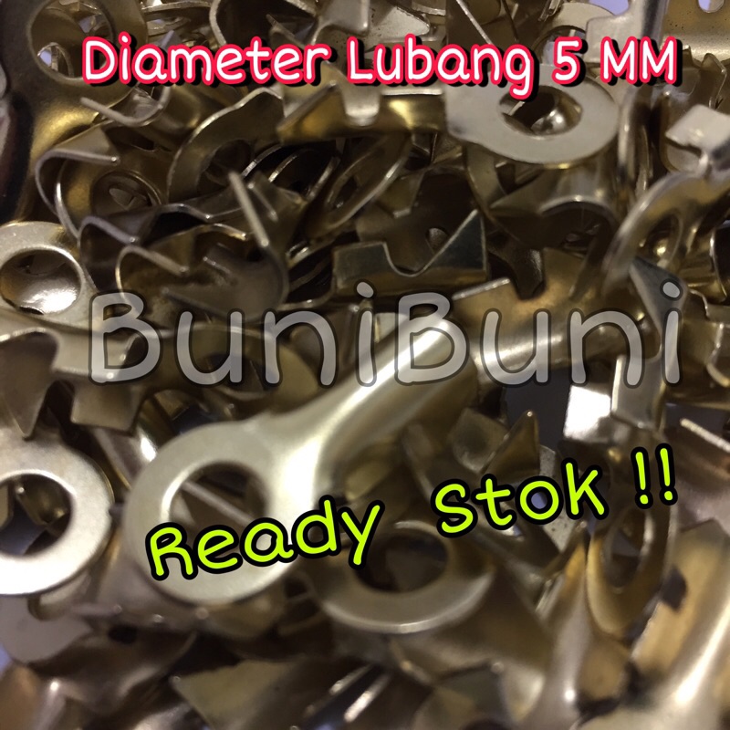 Terminal Skun Massa Ring Baut 8 TEBAL / M5 Diameter 5 MM Untuk Kabel Ukuran Besar - ECERAN