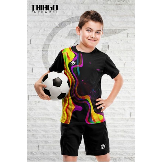 BAJU BOLA ANAK/KAOS TIM BOLA ANAK/KAOS BOLA UMUR 7 SAMPE 14/STELAN OLAHRAGA ANAK