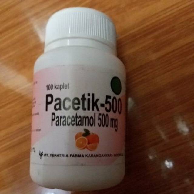 Paracetamol 500mg Pot isi 100tablet