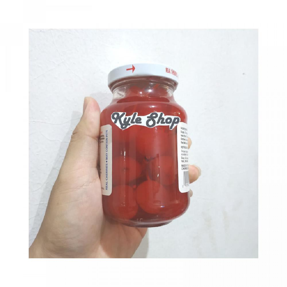 

Cherry Man Buah Ceri Dengan Tangkai Toples Kaca 283 gram Buatan USA