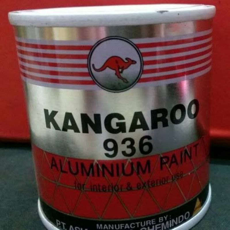 

CAT KANGAROO SILVER 1 KG CAT SILVER ALUMINIUM CAT MINYAK BESI SILVER