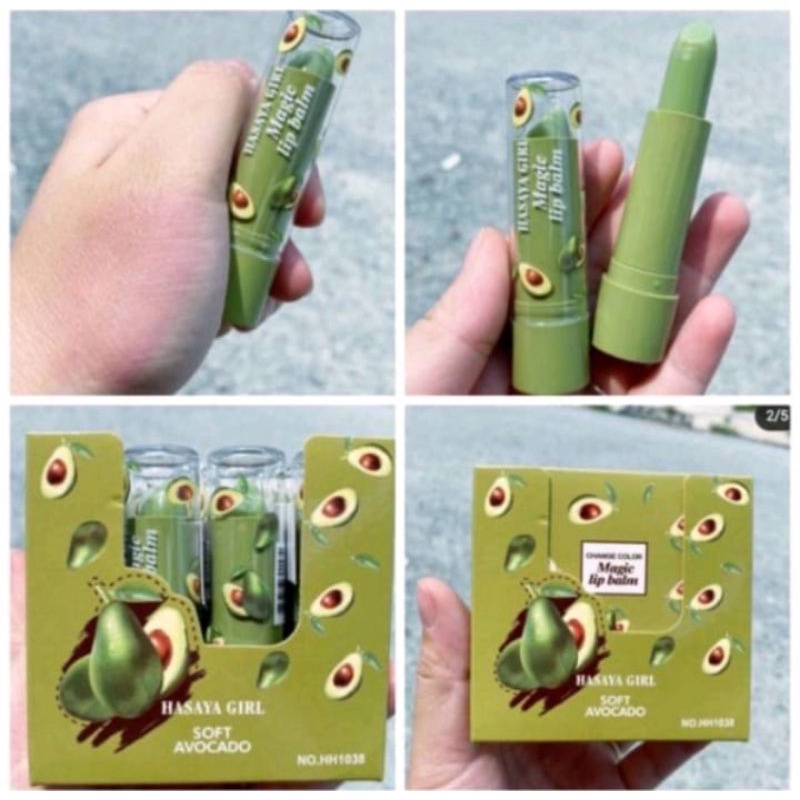 Lipsbalm Pelembab Bibir Hasaya Girl Avocado