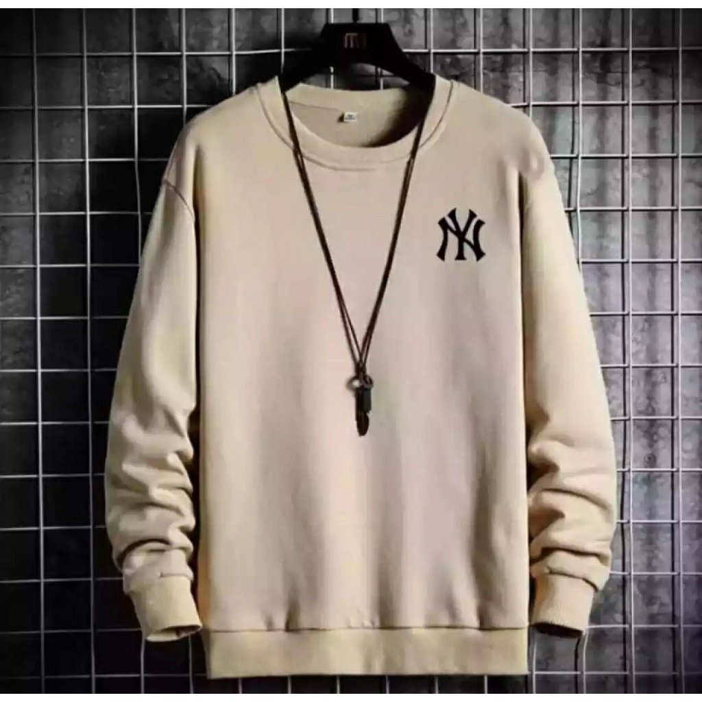 SWEATER PRIA NY LOGO SWEATER PRIA KEREN / SWEATER PRIA TEBAL