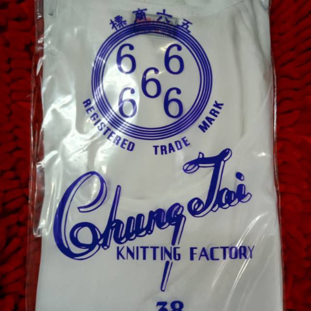 CHUNG TAI Oblong Pria Sutera no 34.36.38.40.42.44 isi3pis