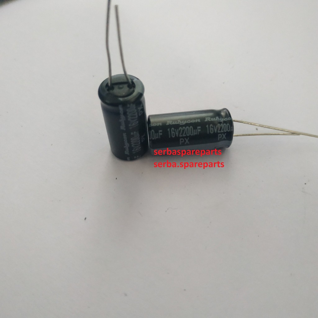 Elco 2200 UF 16 V RUBYCON