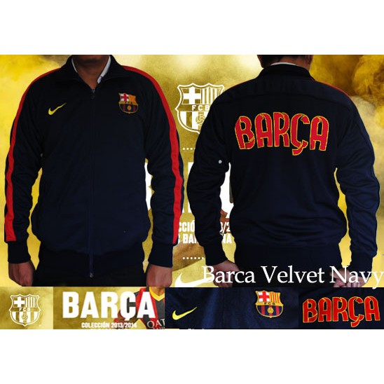 Jaket GO BARCELONA Navy 2013/2014