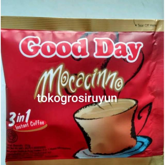 

KOPI GOOD DAY MOCACINO10 x 20 GRAM kopi good day harga murah harga grosir di jamin murah