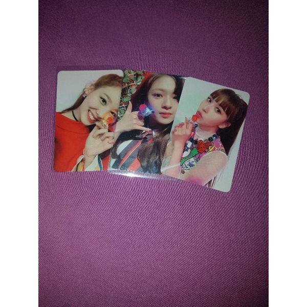 twice nayeon jeongyeon mina fancy you ringpop photocard