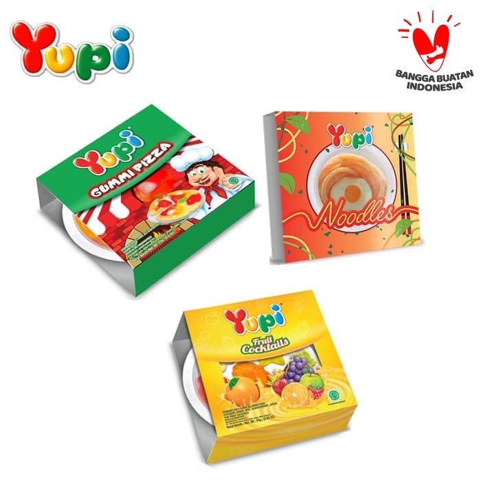 

504ekh Paket Yupi Noodles Pizza & Fruit Cocktail 6J