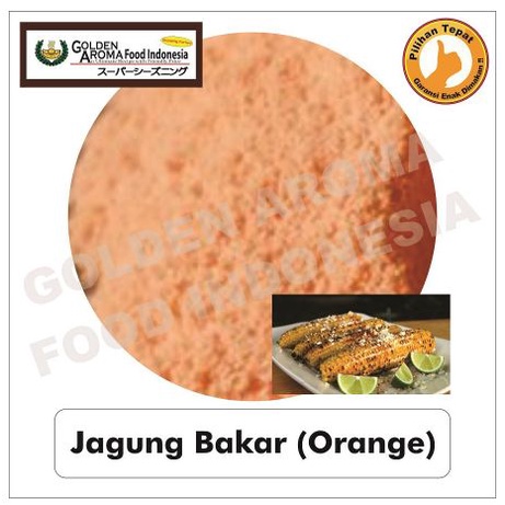

Bumbu Tabur Bubuk Serbaguna Enak Murah Halal Rasa Jagung Bakar orange 70 gr