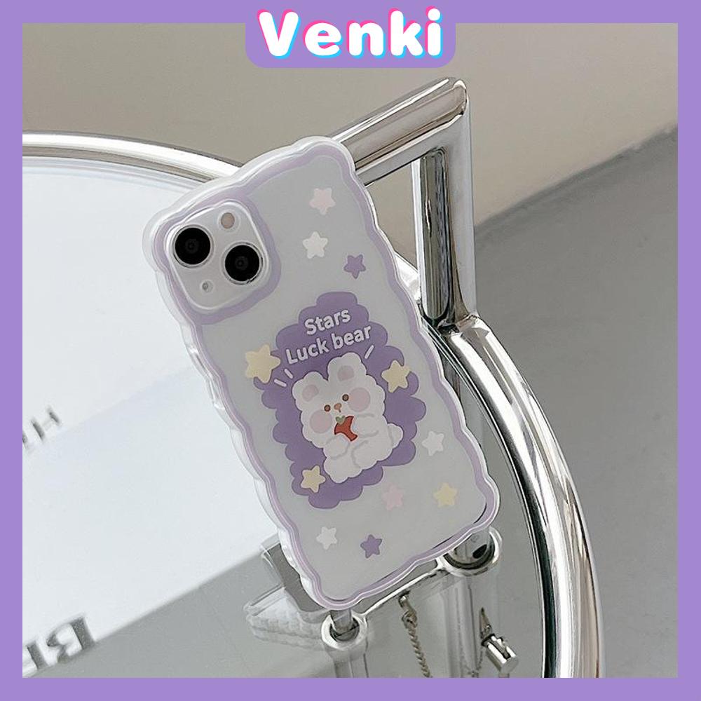 iPhone Case Silicone Soft Case Clear Case Airbag Shockproof Camera Cover Protection Cartoon Cute Rabbit Compatible For iPhone 11 iPhone 13 Pro Max iPhone 12 Pro Max iPhone 7 Plus